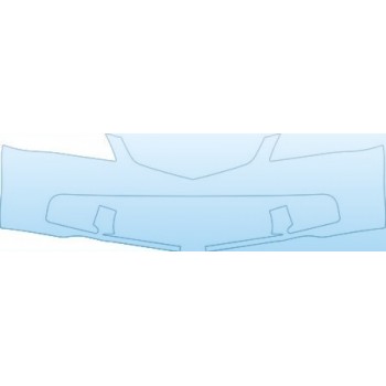 PAINT PROTECTION KIT - 2004 ACURA TSX BASE MODEL BUMPER - PRECUT PPF CLEAR BRA WRAP