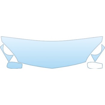 2005 CHRYSLER SEBRING COUPE  Hood Fender Mirror Kit - PRECUT PPF CLEAR BRA WRAP