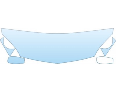 2005 CHRYSLER SEBRING COUPE  Hood Fender Mirror Kit - PRECUT PPF CLEAR BRA WRAP