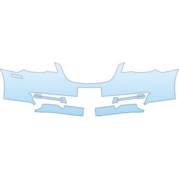 PAINT PROTECTION KIT - 2009 CHRYSLER SEBRING CONVERTIBLE TOURING BUMPER KIT - PRECUT PPF CLEAR BRA WRAP