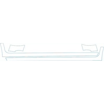 PAINT PROTECTION KIT - 2009 CHRYSLER PT CRUISER GT CONVERTIBLE ROCKERS KIT - PRECUT PPF CLEAR BRA WRAP