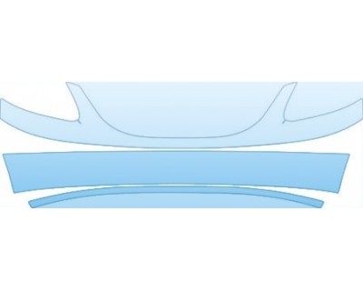 PAINT PROTECTION KIT - 2001 CHRYSLER TOWN &AMP; COUNTRY LIMITED BUMPER KIT - PRECUT PPF CLEAR BRA WRAP
