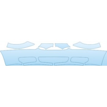PAINT PROTECTION KIT - 2006 CHRYSLER TOWN &AMP; COUNTRY LX BUMPER KIT - PRECUT PPF CLEAR BRA WRAP