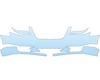 PAINT PROTECTION KIT - 2008 CHRYSLER TOWN &AMP; COUNTRY TOURING BUMPER(30 INCH) KIT - PRECUT PPF CLEAR BRA WRAP