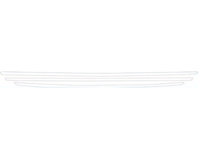 PAINT PROTECTION KIT - 2010 CHRYSLER CROSSFIRE  GRILLE KIT - PRECUT PPF CLEAR BRA WRAP