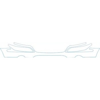 PAINT PROTECTION KIT - 2005 CHRYSLER PACIFICA TOURING BUMPER KIT - PRECUT PPF CLEAR BRA WRAP