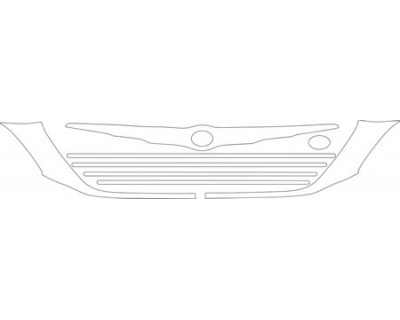 2005 CHRYSLER PACIFICA LIMITED  Grille Kit