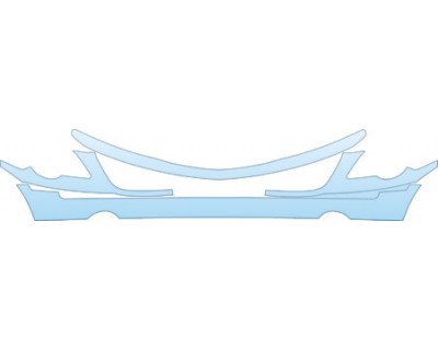 PAINT PROTECTION KIT - 2008 CHRYSLER PACIFICA TOURING BUMPER KIT - PRECUT PPF CLEAR BRA WRAP