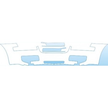 PAINT PROTECTION KIT - 2009 CHRYSLER 300 TOURING BUMPER KIT - PRECUT PPF CLEAR BRA WRAP