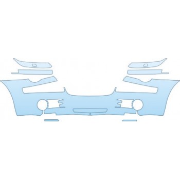 PAINT PROTECTION KIT - 2009 CHRYSLER 300 LIMITED BUMPER KIT - PRECUT PPF CLEAR BRA WRAP