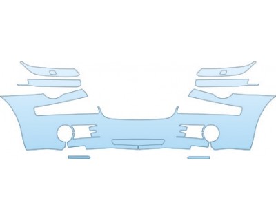 PAINT PROTECTION KIT - 2009 CHRYSLER 300 C BUMPER KIT - PRECUT PPF CLEAR BRA WRAP