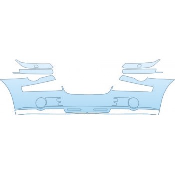 PAINT PROTECTION KIT - 2009 CHRYSLER 300 SRT-8 SRT8 BUMPER KIT - PRECUT PPF CLEAR BRA WRAP