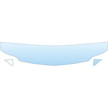 PAINT PROTECTION KIT - 2003 CHEVROLET MALIBU HOOD- FENDER - PRECUT PPF CLEAR BRA WRAP
