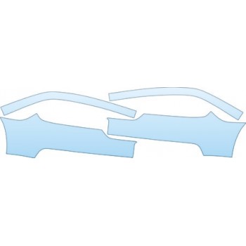 Precut PPF Kit – Clear Bra Paint Protection Film PAINT PROTECTION KIT - 2005 CHEVROLET MALIBU BASE BUMPER KIT - PRECUT PPF CLEAR BRA WRAP
