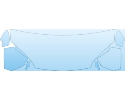 2006 CHEVROLET MALIBU BASE  Hood Fender Mirror Kit - PRECUT PPF CLEAR BRA WRAP