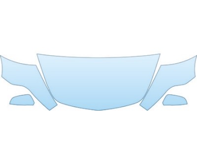 2009 CHEVROLET MALIBU LTZ  Hood Fenders Mirrors Kit - PRECUT PPF CLEAR BRA WRAP