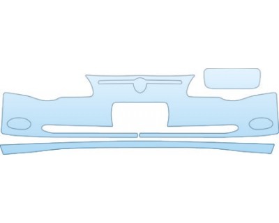 PAINT PROTECTION KIT - 2005 CHEVROLET MONTE CARLO SS BUMPER KIT - PRECUT PPF CLEAR BRA WRAP