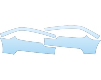 PAINT PROTECTION KIT - 2005 CHEVROLET MALIBU MAXX BASE MODEL BUMPER KIT - PRECUT PPF CLEAR BRA WRAP