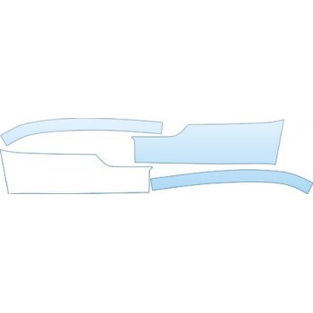 PAINT PROTECTION KIT - 2005 CHEVROLET MALIBU MAXX BASE MODEL BUMPER KIT - PRECUT PPF CLEAR BRA WRAP