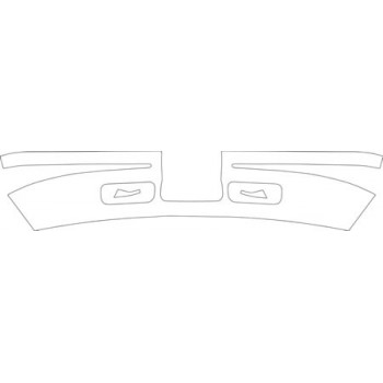 2001 CHEVROLET ASTRO  BUMPER LOWER [WITH FRONT LICENSE PLATE]