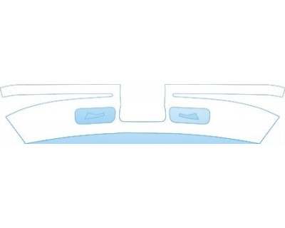 2002 CHEVROLET ASTRO  BUMPER LOWER [WITH FRONT LICENSE PLATE]