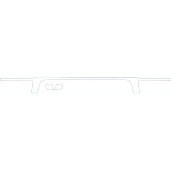 PAINT PROTECTION KIT - 2005 CHEVROLET AVALANCHE WITH BODY HARDWARE GRILLE KIT - PRECUT PPF CLEAR BRA WRAP