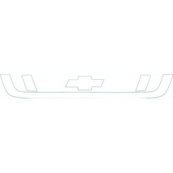 PAINT PROTECTION KIT - 2006 CHEVROLET AVALANCHE BASE MODEL GRILLE KIT - PRECUT PPF CLEAR BRA WRAP