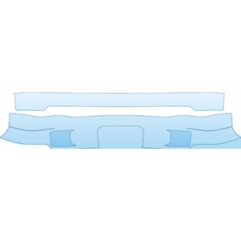 2004 CHEVROLET S-10  TOP AND LOWER B UMPER - PRECUT PPF CLEAR BRA WRAP