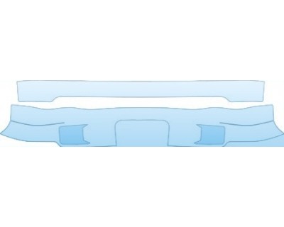 2004 CHEVROLET S-10  TOP AND LOWER B UMPER - PRECUT PPF CLEAR BRA WRAP