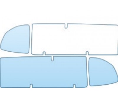 2004 CHEVROLET S-10  HEADLIGHTS - PRECUT PPF CLEAR BRA WRAP