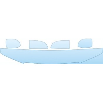 2004 CHEVROLET SILVERADO 1500 Hood Kit - PRECUT PPF CLEAR BRA WRAP