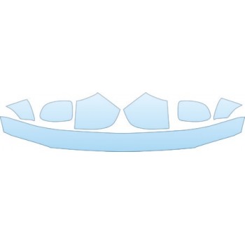 PAINT PROTECTION KIT - 2006 CHEVROLET SILVERADO 1500 HOOD FENDER MIRROR (BIKINI WITH FLARES) KIT - PRECUT PPF CLEAR BRA WRAP