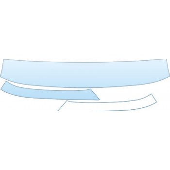 PAINT PROTECTION KIT - 2006 CHEVROLET SILVERADO 2500 ROOF A-PILLAR KIT - PRECUT PPF CLEAR BRA WRAP
