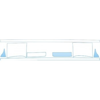 PAINT PROTECTION KIT - 2006 CHEVROLET SILVERADO 2500 HD CREW CAB BED ROCKERS (WITH FLARES) KIT - PRECUT PPF CLEAR BRA WRAP