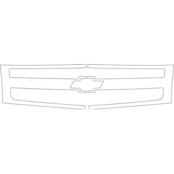 2009 CHEVROLET SILVERADO 1500 LS EXTENDED CAB Grille Kit