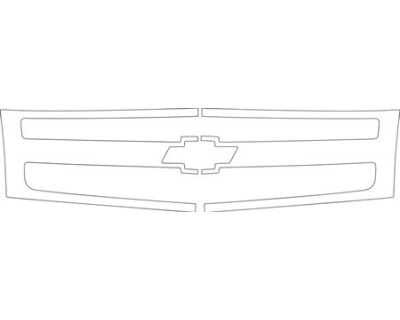 2009 CHEVROLET SILVERADO 1500 LS EXTENDED CAB Grille Kit