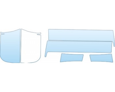 PAINT PROTECTION KIT - 2000 CHEVROLET SILVERADO 1500 ROCKER PANEL KIT - PRECUT PPF CLEAR BRA WRAP