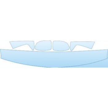 2003 CHEVROLET TAHOE BASE MODEL  Hood Fender Mirror Kit - PRECUT PPF CLEAR BRA WRAP