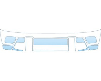 2002 CHEVROLET TRAILBLAZER BASE MODEL  BUMPER KIT