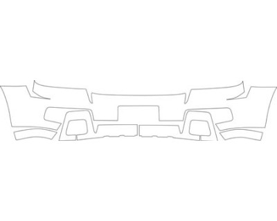 2010 CHEVROLET TRAILBLAZER BASE  Bumper (plate Cut Out) Kit