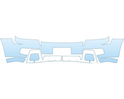 2009 CHEVROLET TRAILBLAZER BASE  Bumper (plate Cut Out) Kit