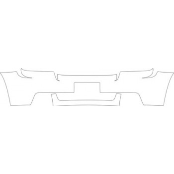 2006 CHEVROLET TRAILBLAZER SS  Ss Bumper With Plate Cut Out Kit