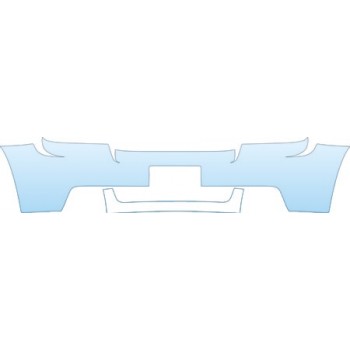 2010 CHEVROLET TRAILBLAZER SS  Ss Bumper With Plate Cut Out Kit