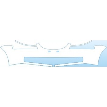 PAINT PROTECTION KIT - 2006 CHEVROLET AVEO5 WITH BODY HARDWARE BUMPER KIT - PRECUT PPF CLEAR BRA WRAP