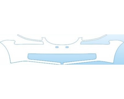 PAINT PROTECTION KIT - 2008 CHEVROLET AVEO5 SEDAN BUMPER KIT - PRECUT PPF CLEAR BRA WRAP