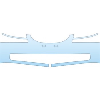 PAINT PROTECTION KIT - 2008 CHEVROLET AVEO5 SEDAN BUMPER KIT - PRECUT PPF CLEAR BRA WRAP