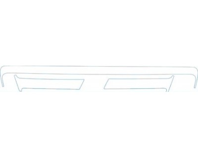 PAINT PROTECTION KIT - 2008 CHEVROLET AVEO SEDAN LS GRILLE KIT - PRECUT PPF CLEAR BRA WRAP