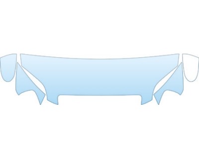 2008 CHEVROLET AVEO SEDAN LS Hood Fender Mirror Kit - PRECUT PPF CLEAR BRA WRAP