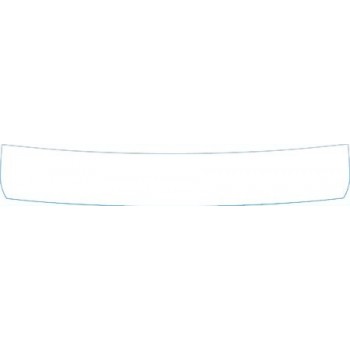PAINT PROTECTION KIT - 2009 CHEVROLET AVEO SEDAN LT REAR BUMPER DECK KIT - PRECUT PPF CLEAR BRA WRAP