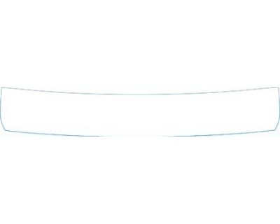 PAINT PROTECTION KIT - 2008 CHEVROLET AVEO SEDAN LS REAR BUMPER DECK KIT - PRECUT PPF CLEAR BRA WRAP
